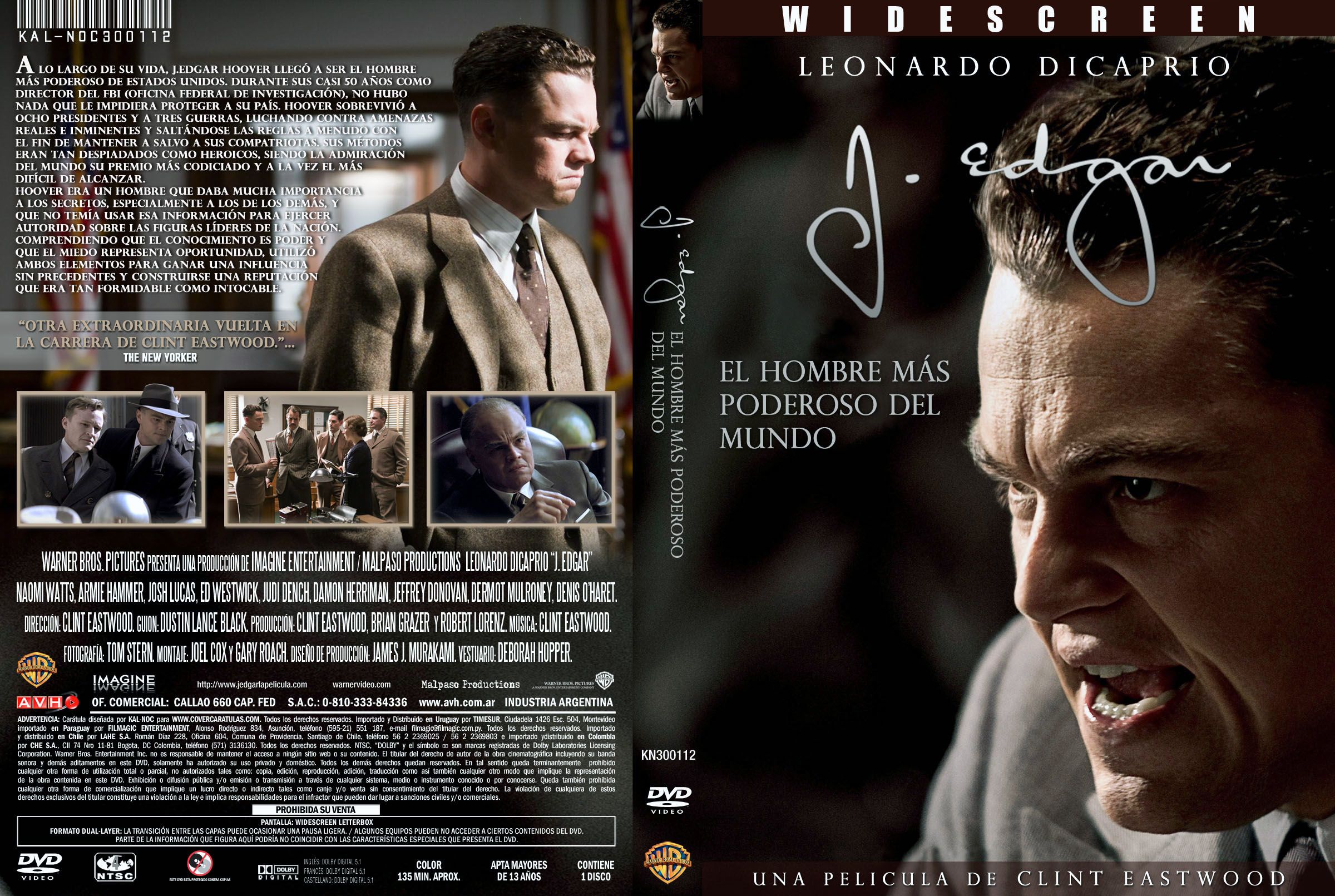 J Edgar - Warner Bros - Movies